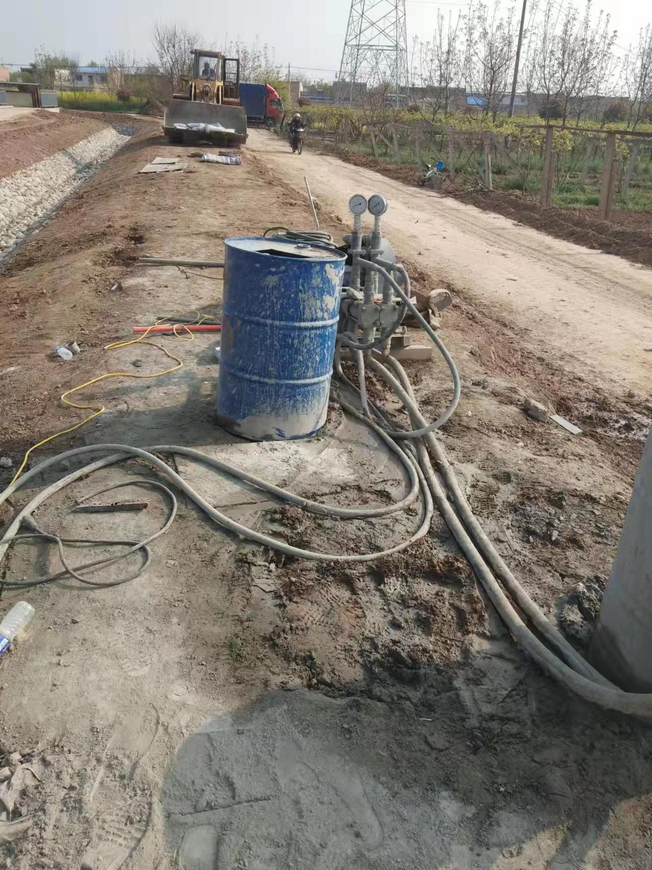 兰洋镇顶管注浆